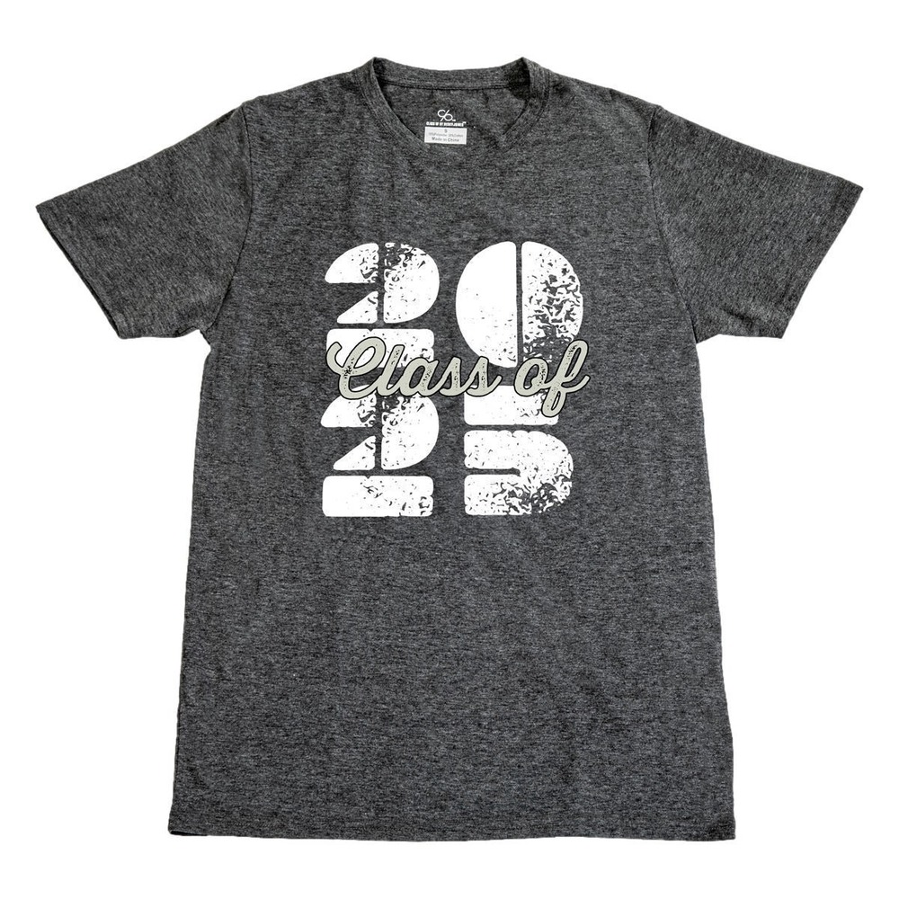 Herff Jones Class of 2025 Short Sleeve T-Shirt - Charcoal Gray - XL